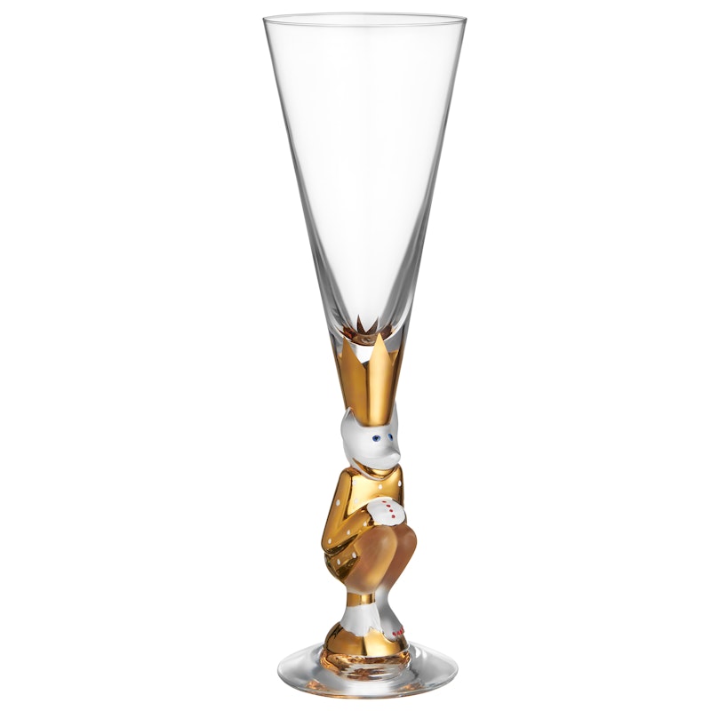 Nobel The Sparkling Devil Champagneglass 19 cl, Gull