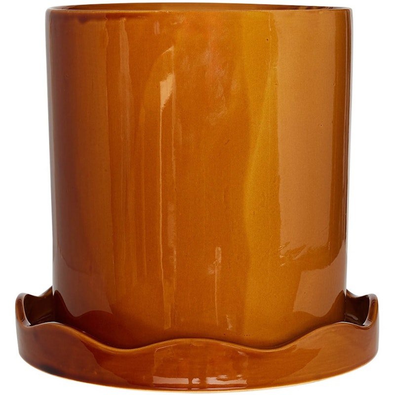 Nami Krukke Med Tallerken H30 cm, Amber