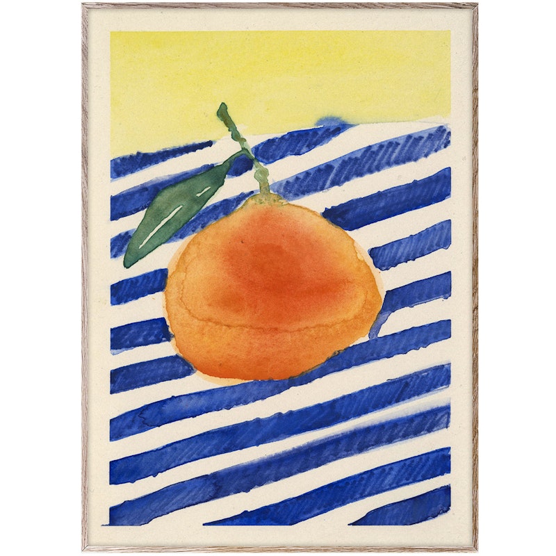 Orange Plakat 50x70 cm