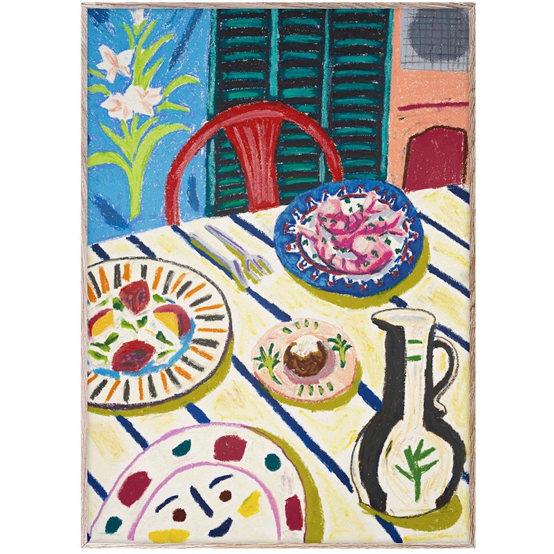 Tapas Dinner Plakat 50x70 cm