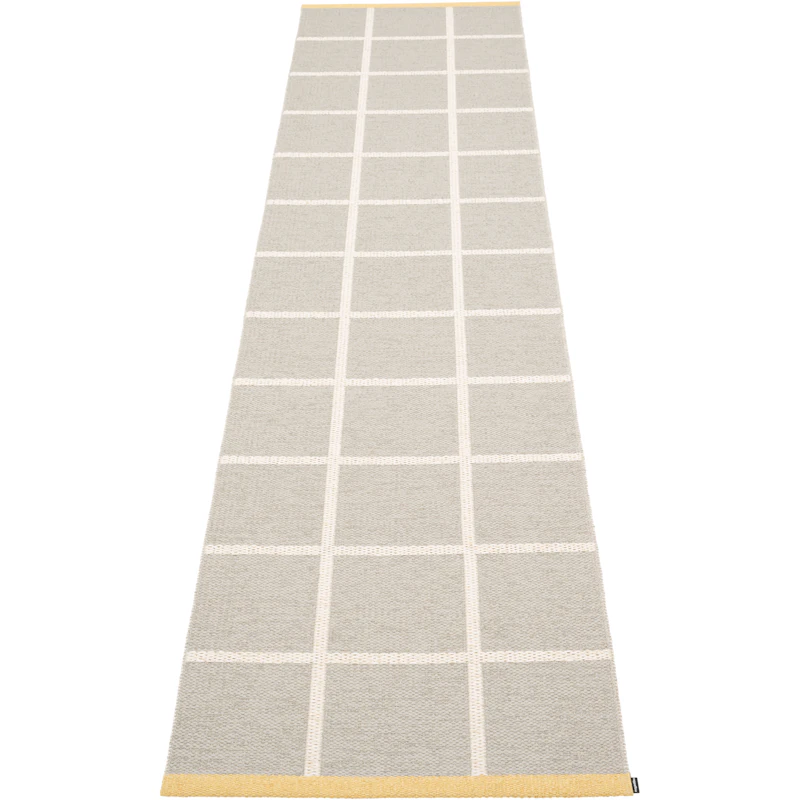 Criss Plastmatte Linen / Vanilla / Pale Yellow, 70x300 cm