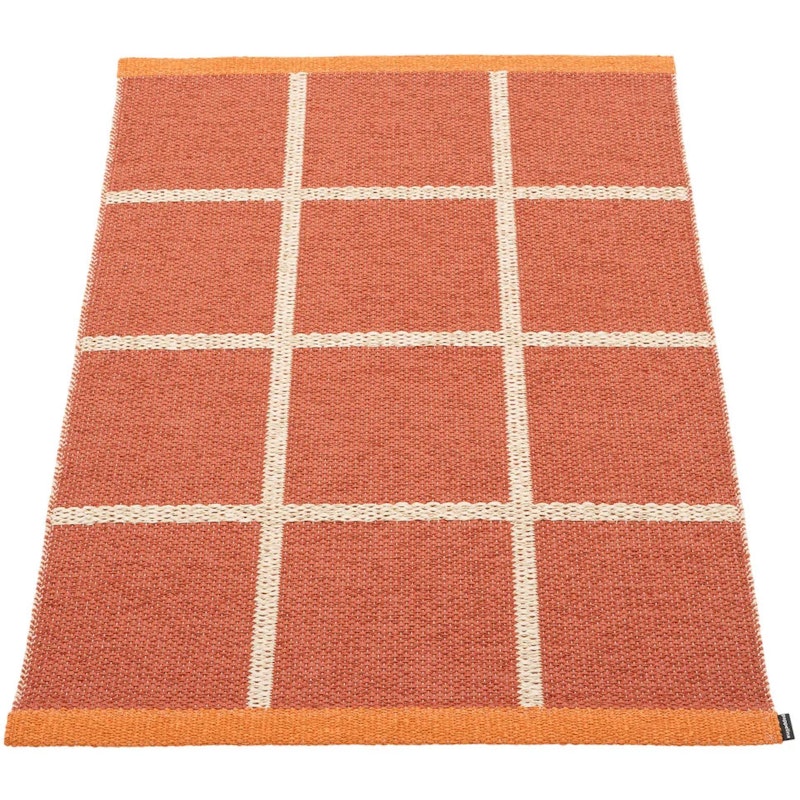 Criss Pop Plastmatte 70x100 cm, Brick / Cream / Pale Orange