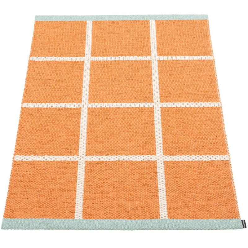 Criss Pop Plastmatte 70x100 cm, Pale Orange / Vanilla / Pale Turquoise