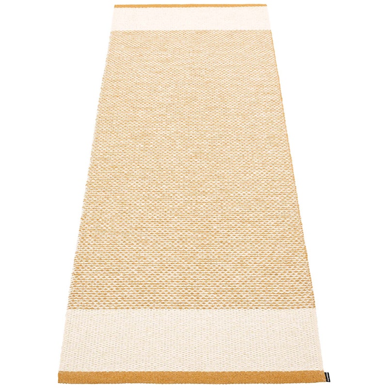 Edit Teppe Ochre / Vanilla / Beige Metallic, 85x260 cm