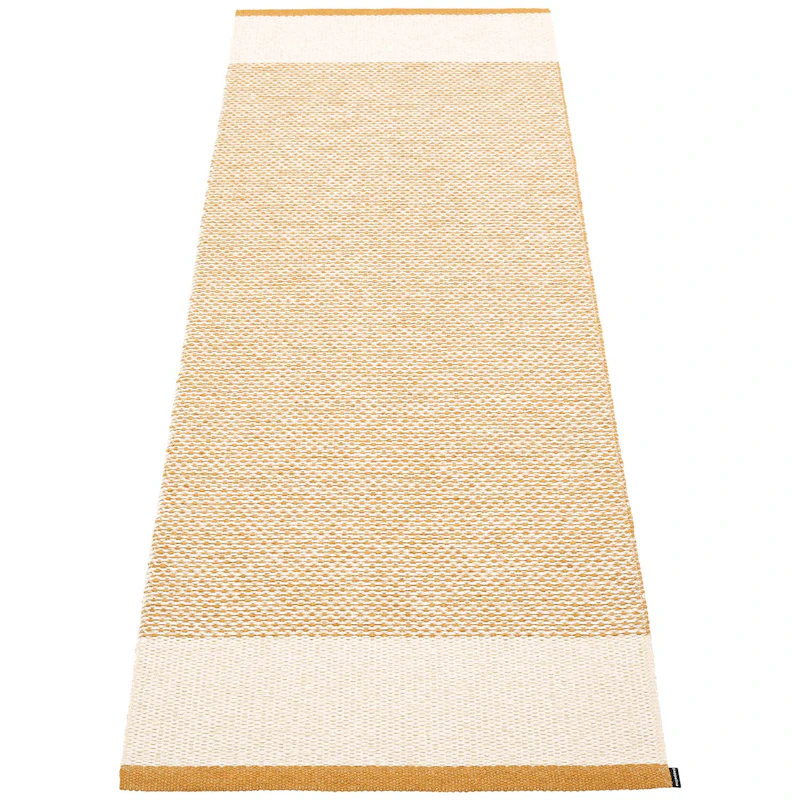 Edit Teppe Ochre / Vanilla / Beige Metallic, 85x260 cm