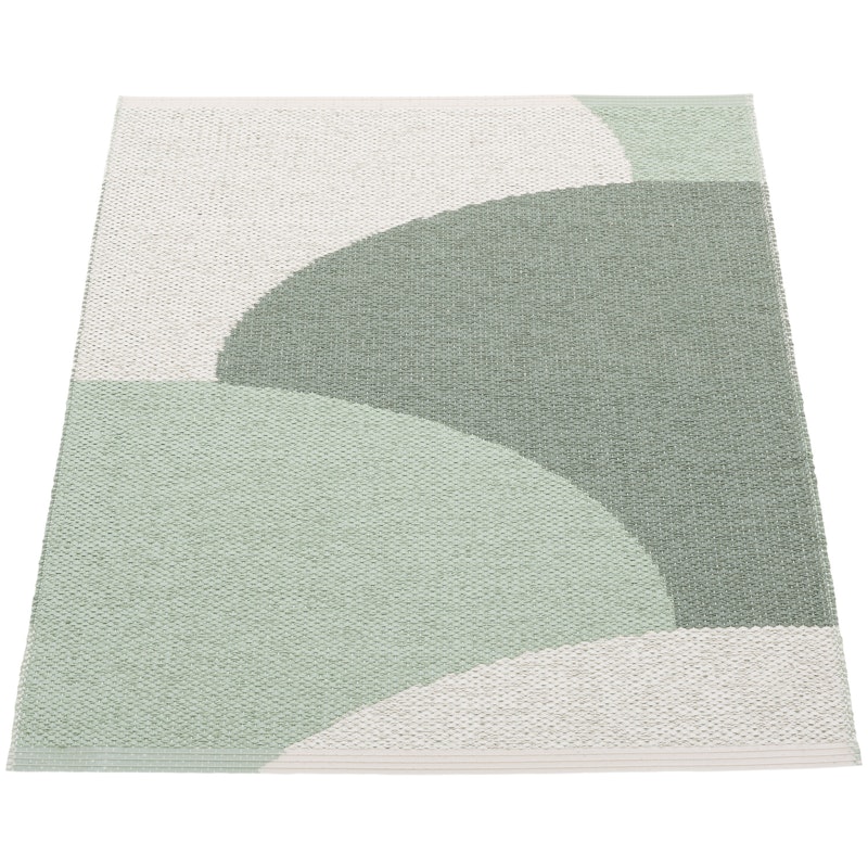 Hill Teppe 70x90 cm, Army / Misty Mint / Fossil Grey