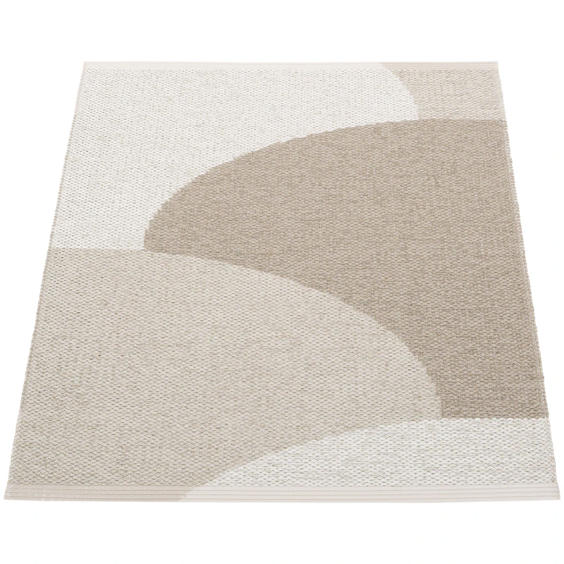 Hill Teppe 70x90 cm, Dark Linen / Linen / Fossil Grey