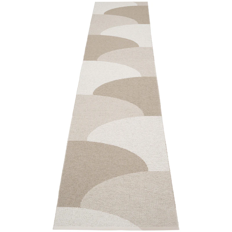 Hill Teppe 70x360 cm, Dark Linen / Linen / Fossil Grey