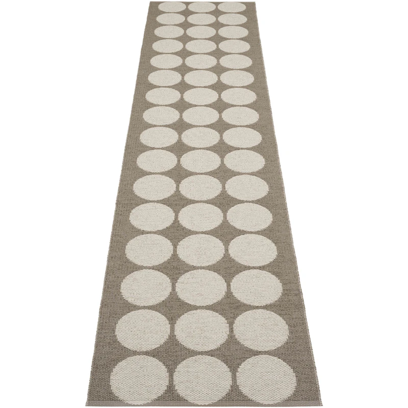 Hugo Teppe 70x320 cm, Walnut/Lin