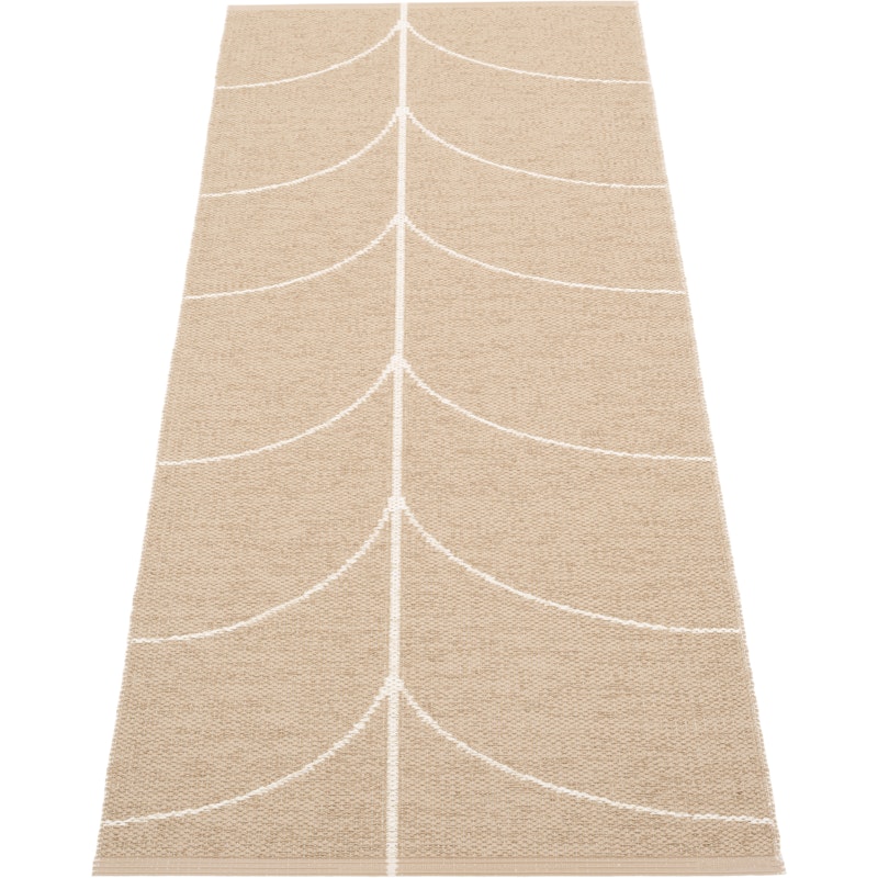 Leif Plastmatte Light Nougat / Vanilla, 70x180 cm
