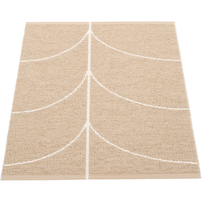 Leif Plastmatte Light Nougat / Vanilla, 70x90 cm