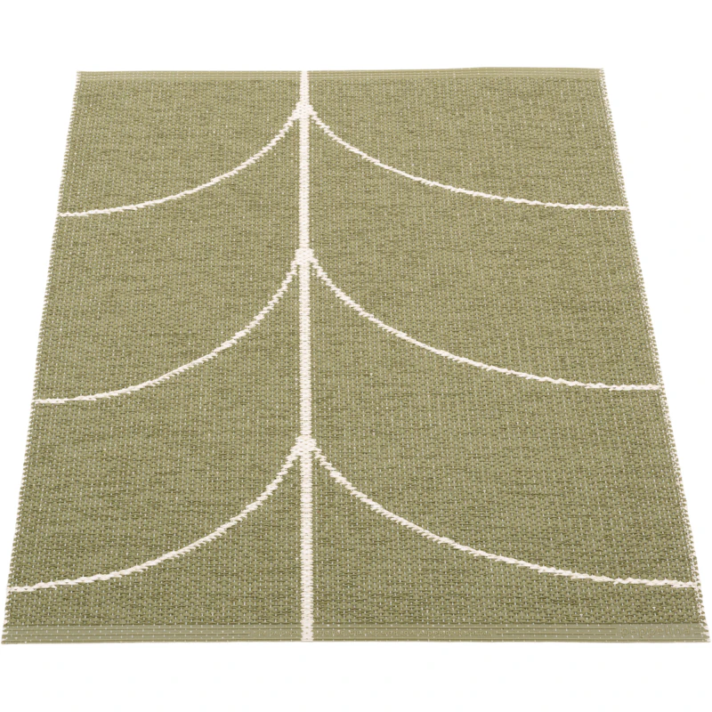 Leif Plastmatte Pine / Vanilla, 70x90 cm