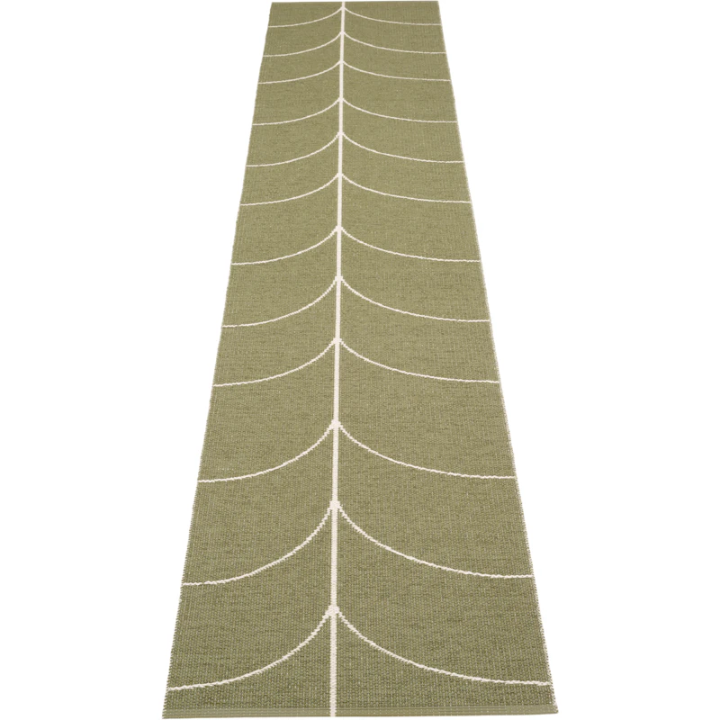 Leif Plastmatte Pine / Vanilla, 70x360 cm