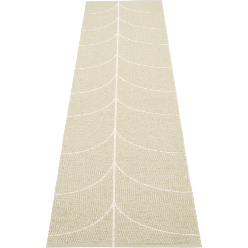 Leif Plastmatte Seagrass / Vanilla, 70x270 cm