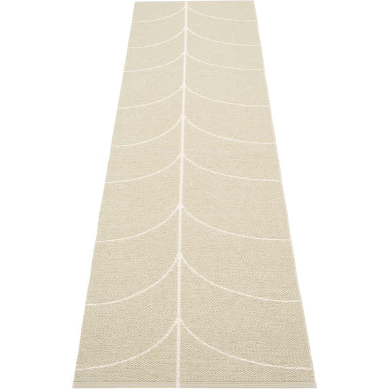 Leif Plastmatte Seagrass / Vanilla, 70x270 cm