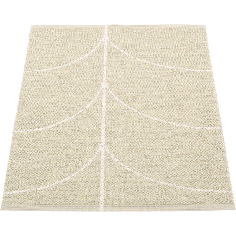 Leif Plastmatte Seagrass / Vanilla, 70x90 cm
