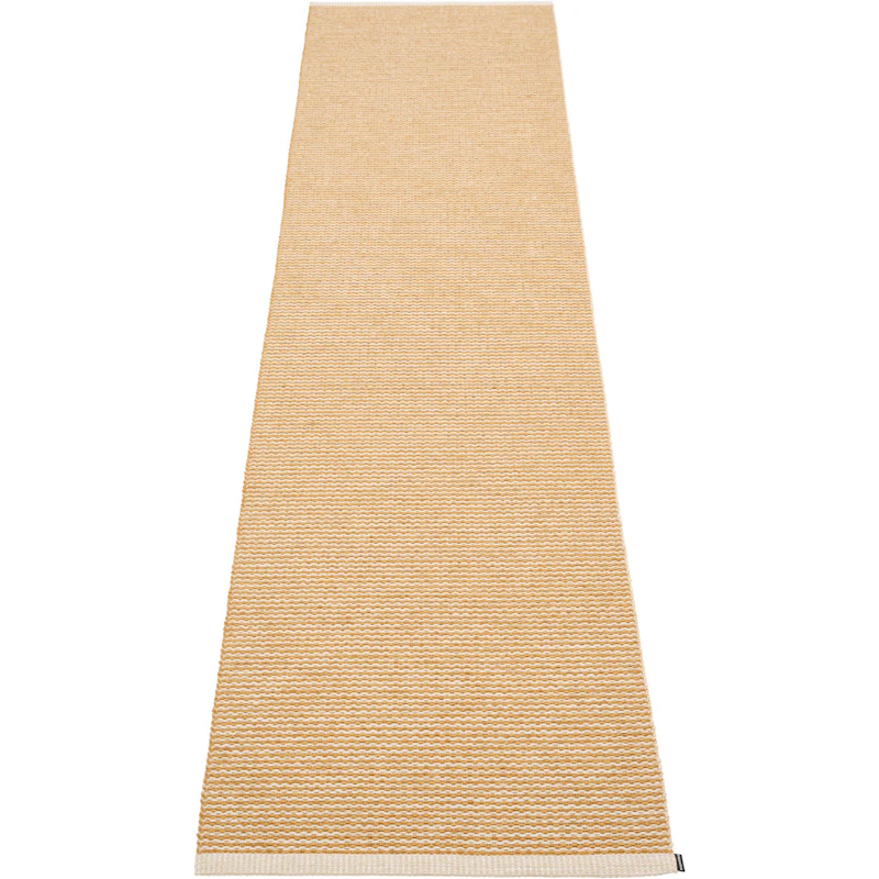 Mono Teppe Ochre/Cream, 60x250 cm