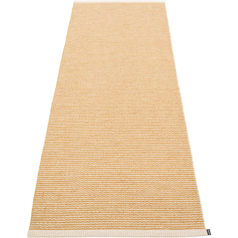 Mono Teppe Ochre/Cream, 85x260 cm