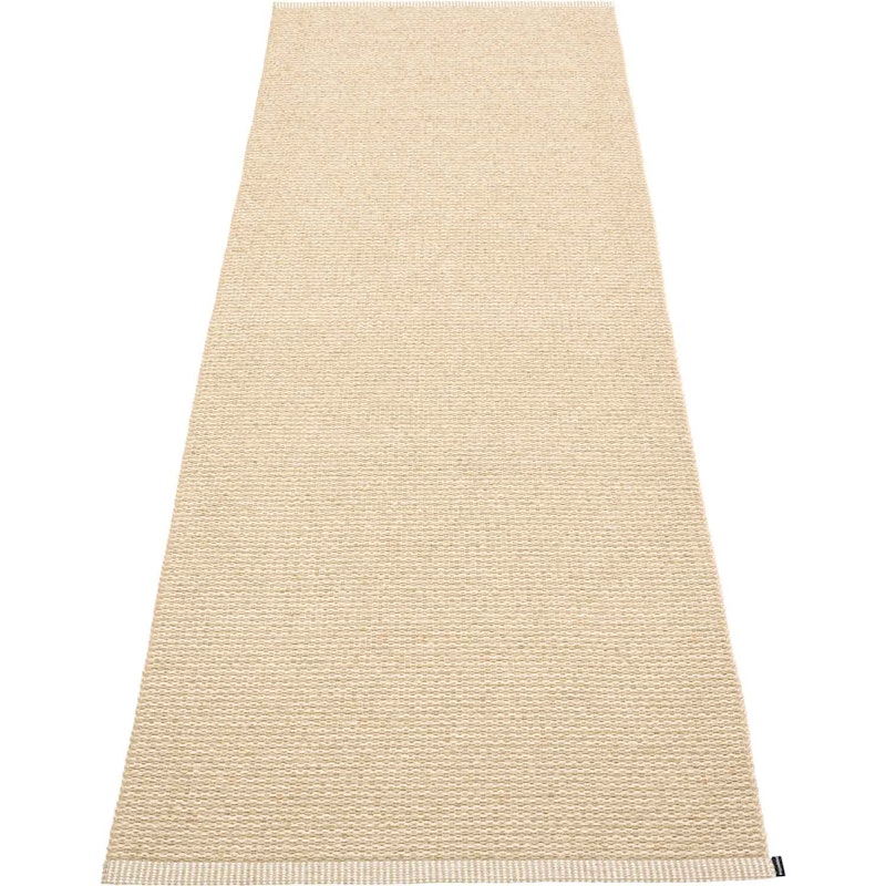 Mono Teppe Sand/ Cream, 85x260 cm