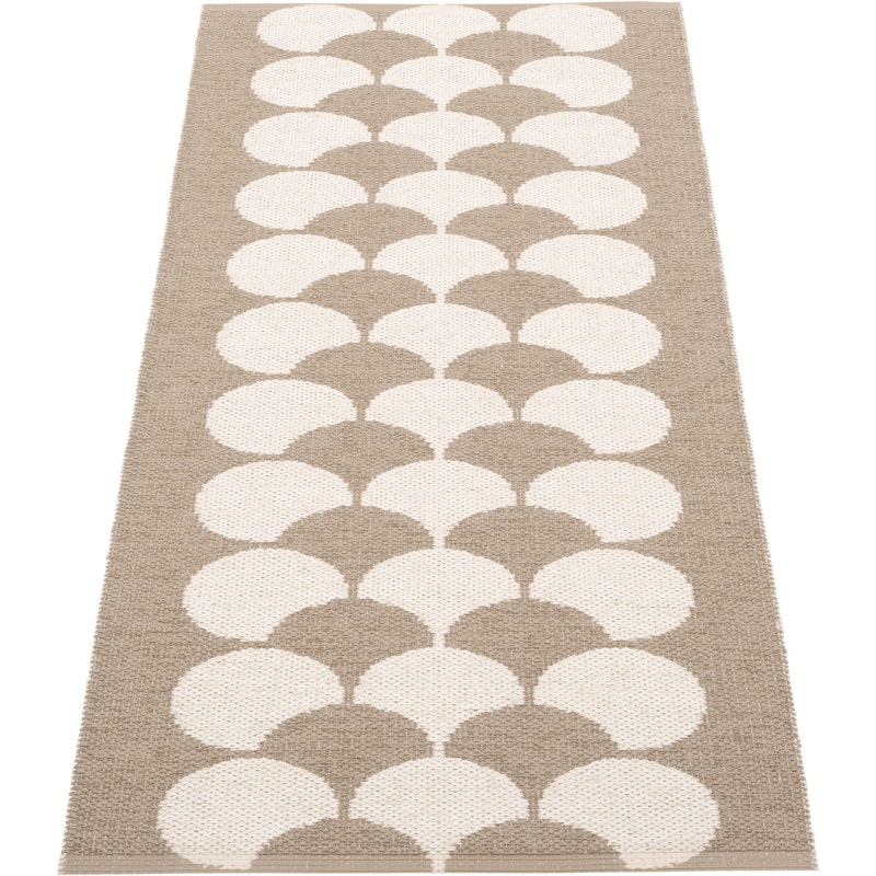 Poppy Teppe Beige/Vanilla, 70x150 cm