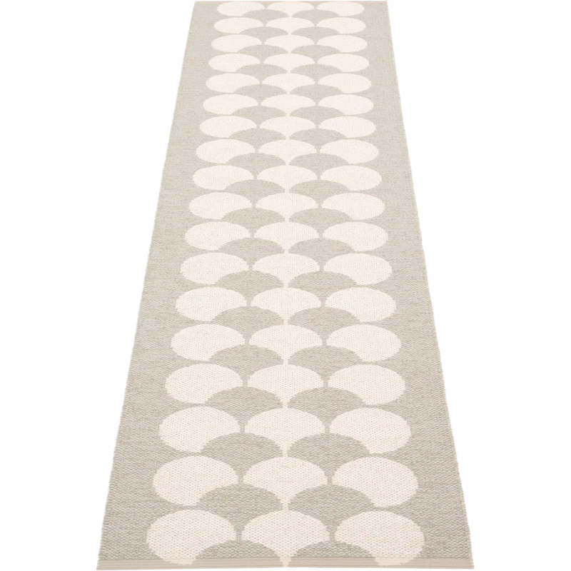 Poppy Teppe Linen/Vanilla, 70x250 cm