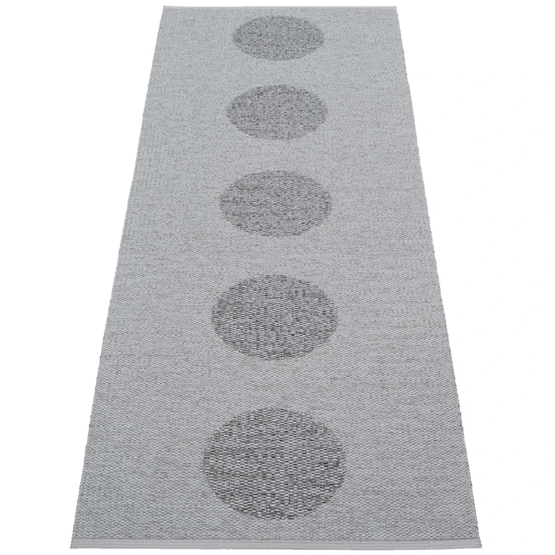 Vera 2.0 Teppe Grey / Granite Metallic, 70x200 cm