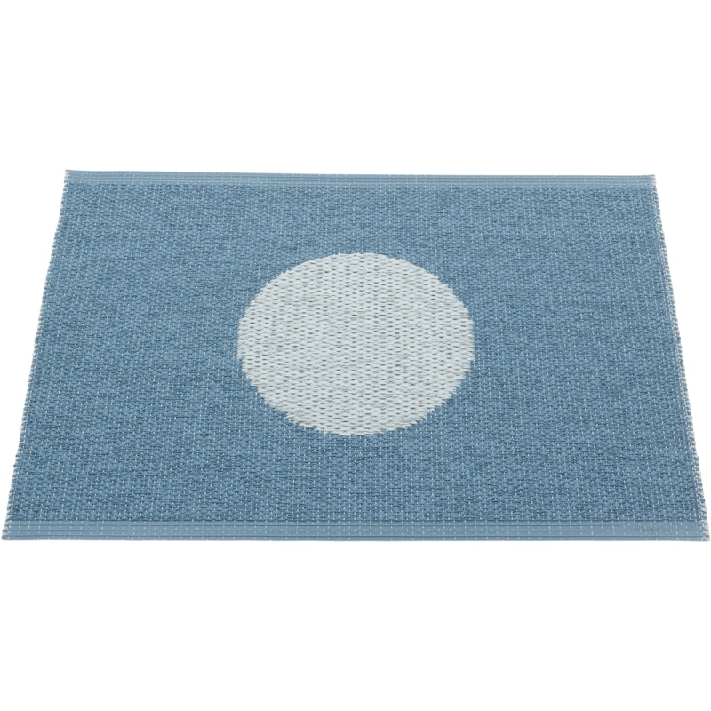 Vera Pop Teppe 50x70 cm, River Blue / Blue Fog