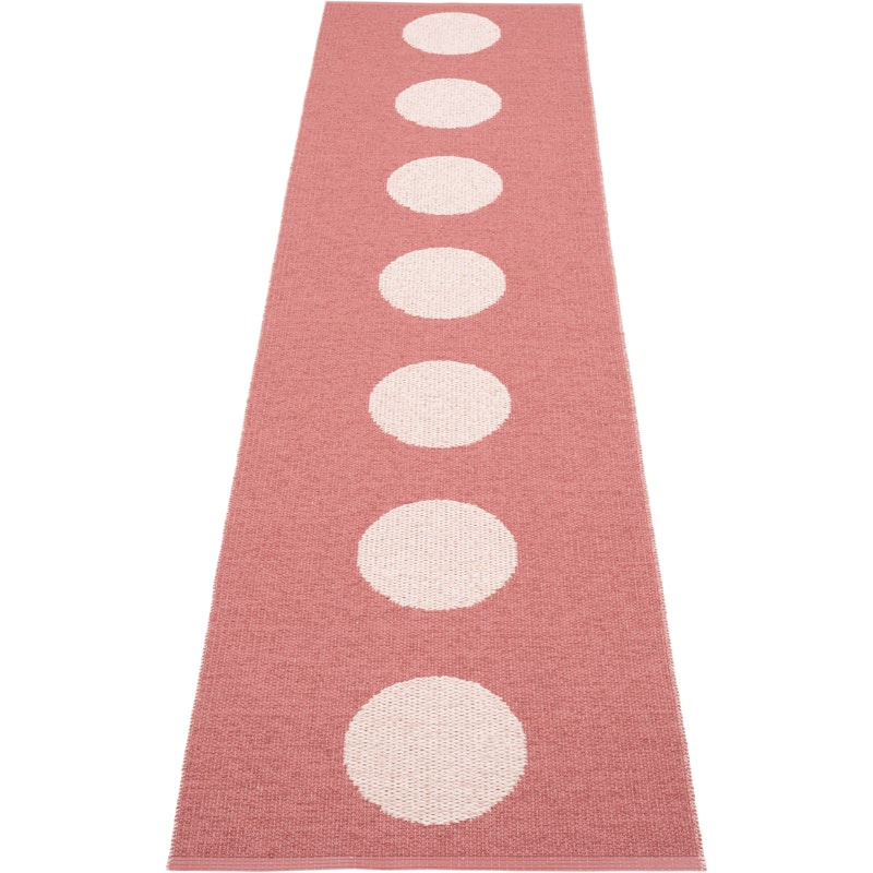 Vera Pop Teppe 70x280 cm, Blush / Pearl Pink