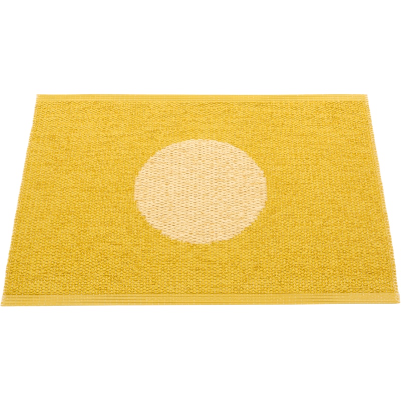 Vera Pop Teppe 50x70 cm, Mustard / Pale Yellow