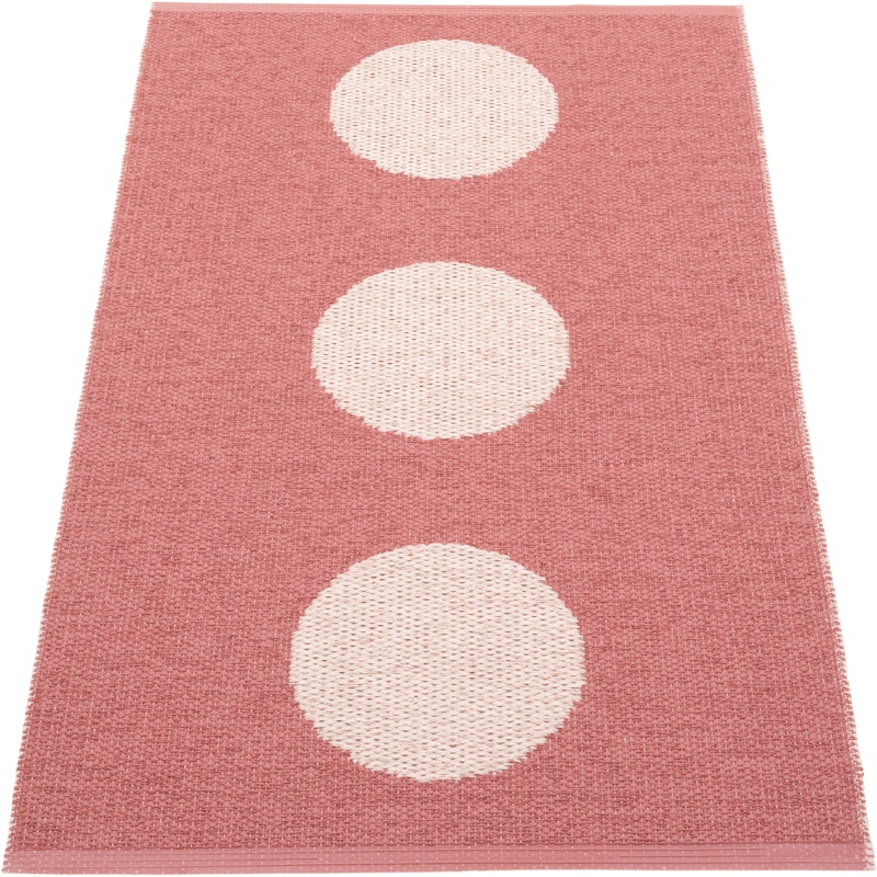 Vera Pop Teppe 70x120 cm, Blush / Pearl Pink