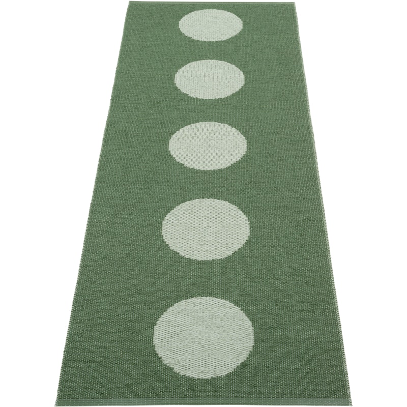 Vera Pop Teppe 70x200 cm, Leaf / Misty Mint