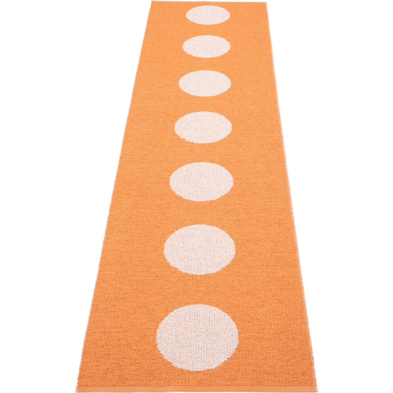 Vera Pop Teppe 70x280 cm, Pale Orange / Pearl Pink
