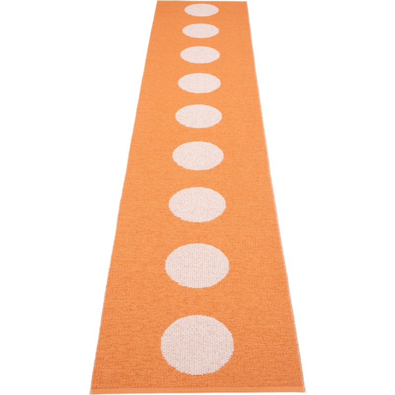 Vera Pop Teppe 70x360 cm, Pale Orange / Pearl Pink