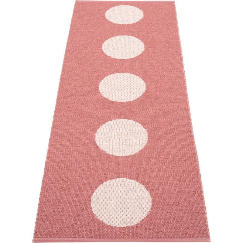 Vera Pop Teppe 70x200 cm, Blush / Pearl Pink