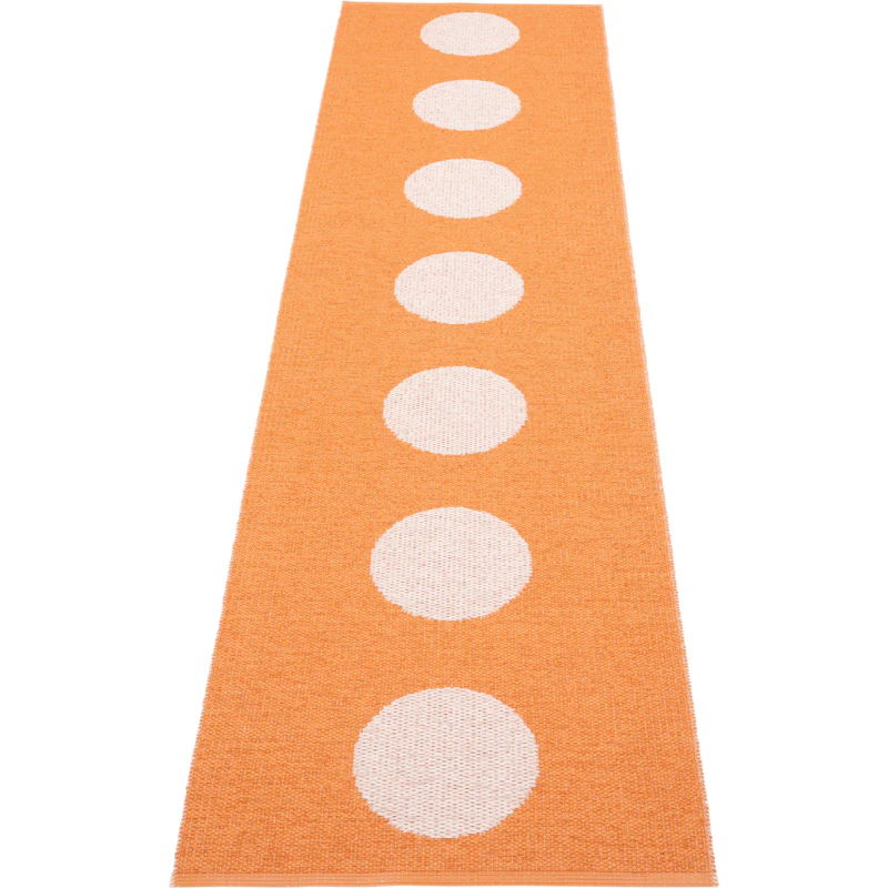 Vera Pop Teppe 70x280 cm, Pale Orange / Pearl Pink