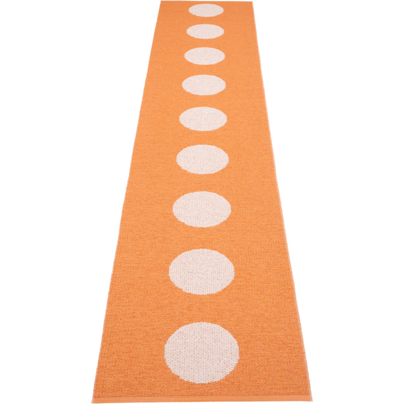 Vera Pop Teppe 70x360 cm, Pale Orange / Pearl Pink