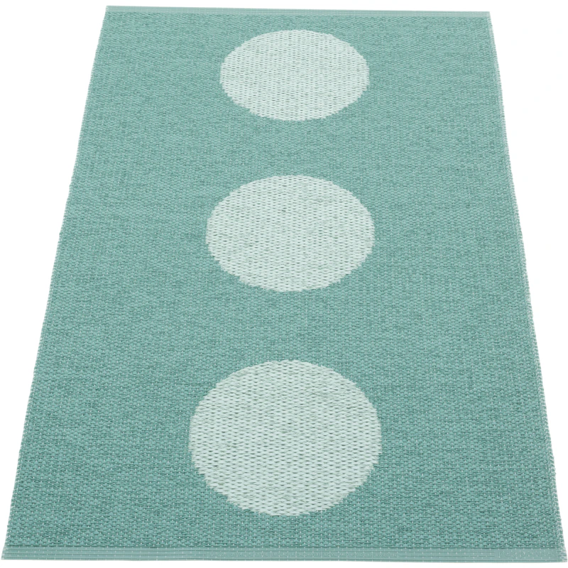 Vera Pop Teppe 70x120 cm, Jade / Pale Turquoise