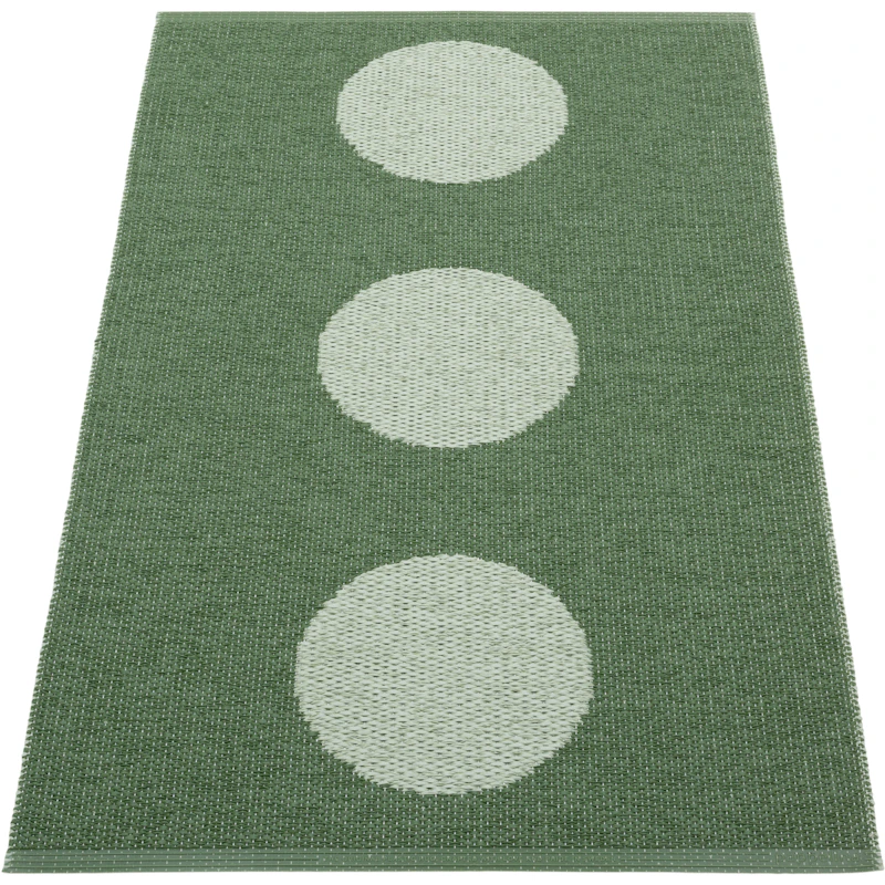 Vera Pop Teppe 70x120 cm, Leaf / Misty Mint