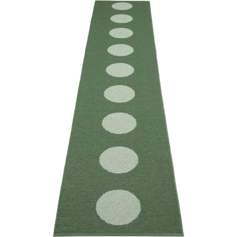 Vera Pop Teppe 70x360 cm, Leaf / Misty Mint