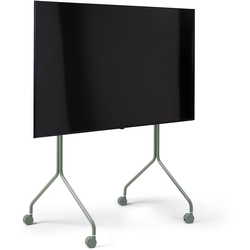 Moon Rollin' Tall Tv-Benk, Mossy Green