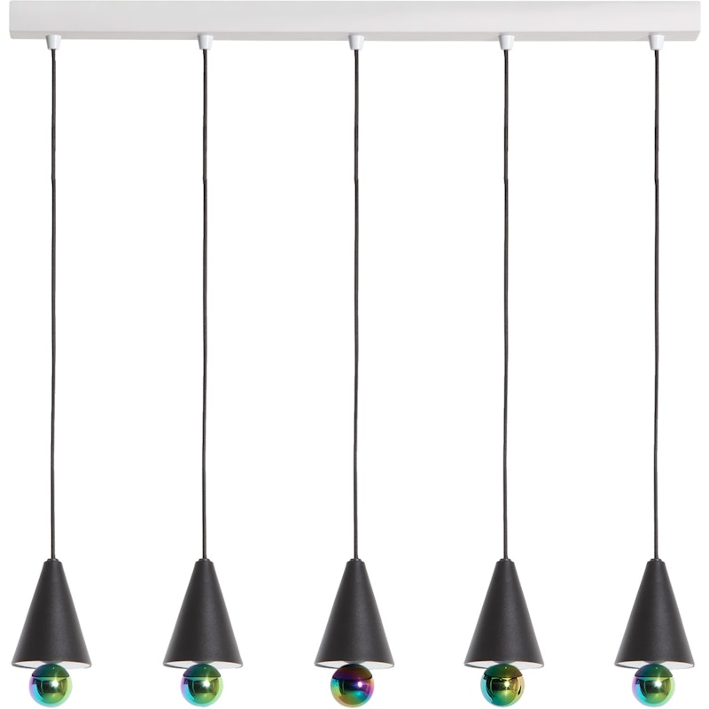 Cherry LED Pendel 5 Pendeler, Svart