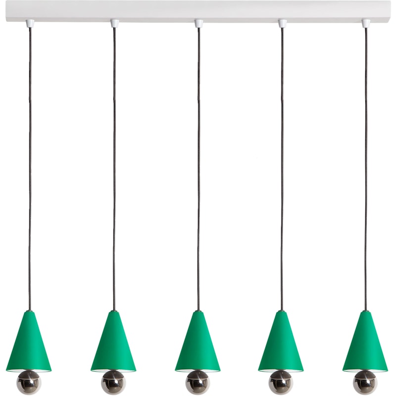 Cherry LED Pendel 5 Pendeler, Mint Green