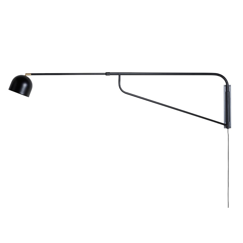 Bellman 205 Vegglampe, Sort