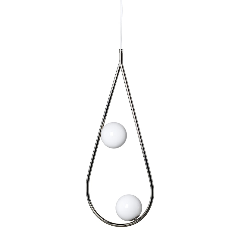 Pearls 65 Taklampe, Nickel