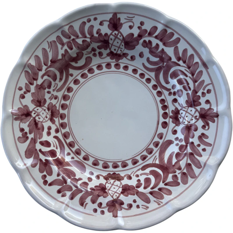 Positano Dyp Tallerken 26 cm, Rød