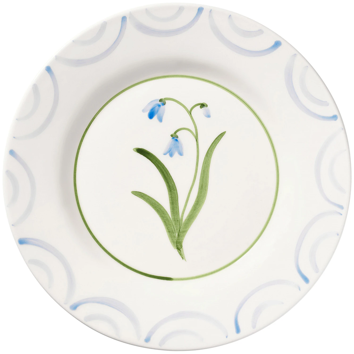 Cottage Flower Tallerken 28 cm, Bl&aring;