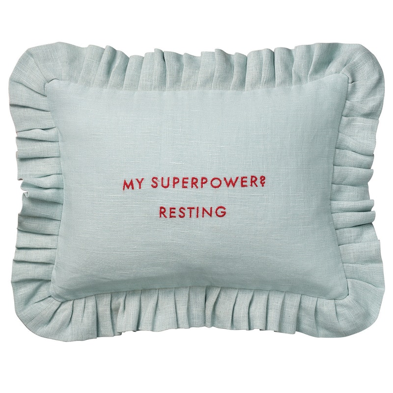 Quote Putetrekk 30x40 cm, Teal