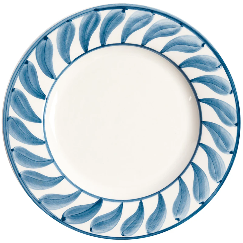 Swirl Sidetallerken 22 cm, Blå