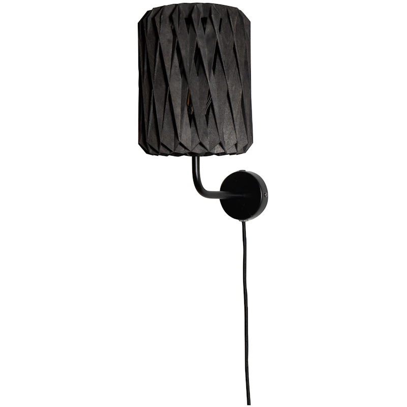 Signature 18 Vegglampe, Sort