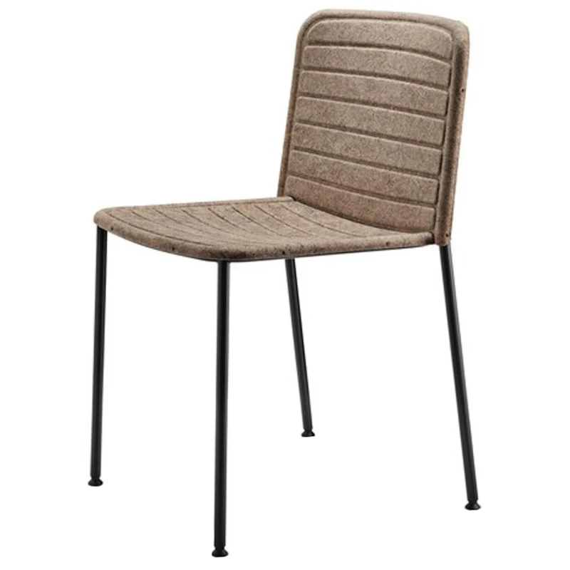 Flax Stacker Spisestol, Beige